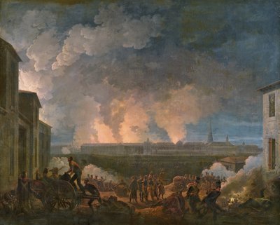 Le bombardement de Vienne par l